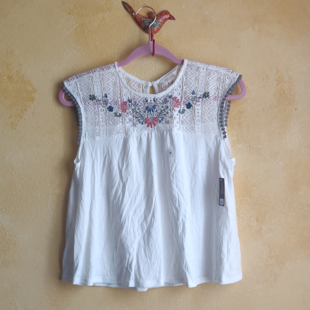 NWT Peasant top